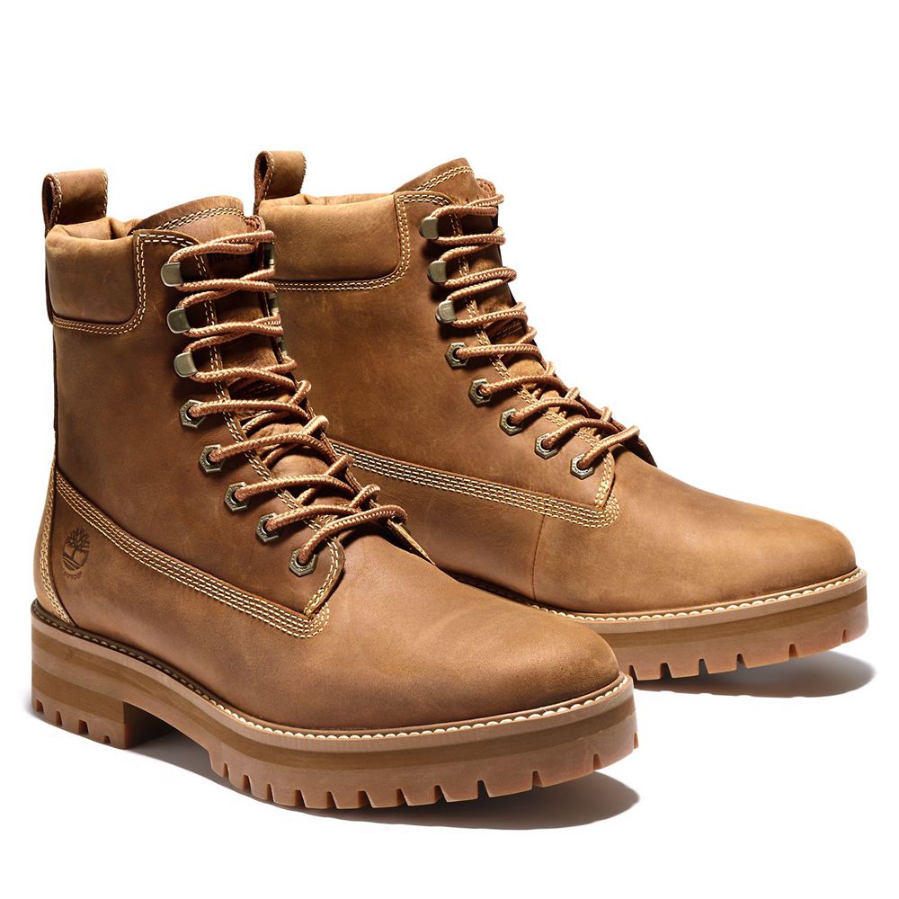 Timberland Μποτες Χιονιού Ανδρικα Καφε - Courma Guy Ek+ Waterproof - Greece 1407938-TF